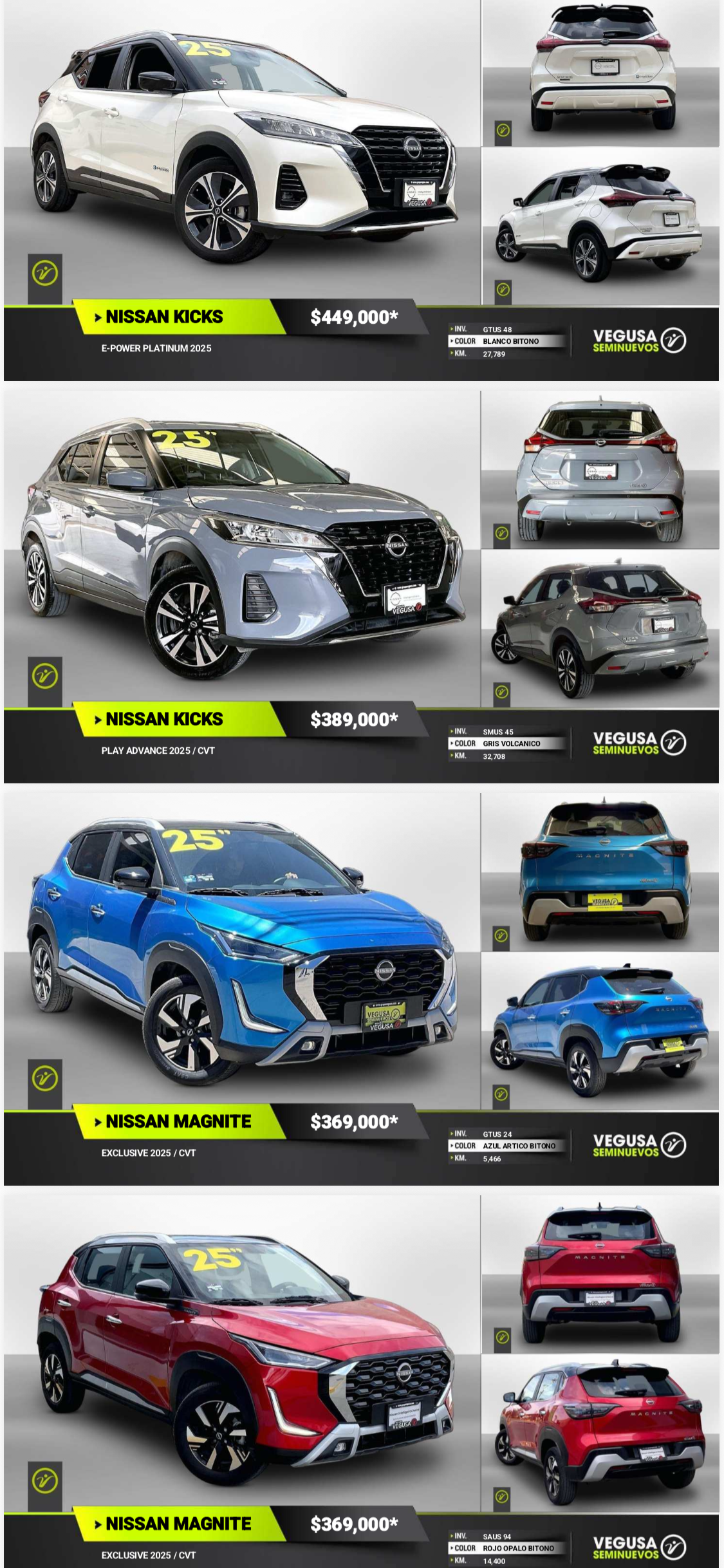 Nissan Vegusa Guanajauto — imagen 2